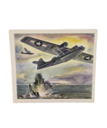 Consolidated &quot;Catalina&quot; 1942 Coca Cola America&#39;s Fighting Planes Card - $4.94