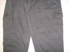 New NWT Womens 10 Prana Dollia Pants Stretch Cargo Jeans Skinny Charcoal... - £102.08 GBP