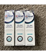 Crest Pro-Health Gum Detoxify &amp; Gum Restore Adv Toothpaste 4.8 oz 3pk - $19.24 CAD
