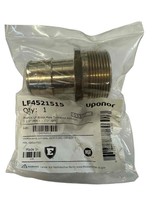 Uponor LF4521515 ProPEX LF Brass Male Threaded Adapter 1 1/2&quot; PEX x 1 1/... - $39.59