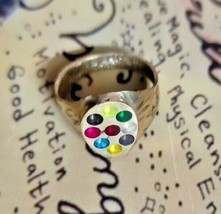 Quadrilllion Maker Real Magic Occult Ring Wealth Lottery Money Wiccan - $1,458.50 MXN