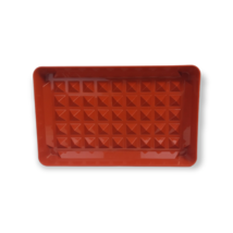 Vintage - Paprika Red - Microwave Bacon Sheet / Marinade Container (Flat) 10 x 6 - £12.55 GBP
