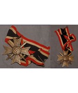 German 3rd Reich WAR MERIT CROSS WITH SWORDS MEDAL-  ORIGINAL AUTHENTIC - $109.70 CAD