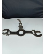 Laser Cut Oil Derrick With Flame,  2-Stem For Long Glasses, Bottle Topper - €29,95 EUR