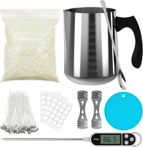 Candle Making Kit Supplies for Beginners, Soy Wax DIY Candle Making - $33.53