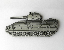 US ARMY BRADLEY M2 M2A1 TANK ARMORED VEHICLE LAPEL PIN BADGE 2 INCHES - $6.54