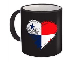 Panamanian Heart : Gift Mug Panama Country Expat Flag Patriotic Flags National - $15.90