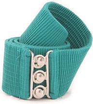  Ladies Belt for Valentine&#39;s Day, Cinch Belt Buckle, Stylish StatementTurquoise - £13.08 GBP