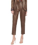 Leather Pants Jeans Waist Size Womens High Rise Skinny Women Style Pant ... - $176.43 CAD