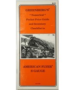 Greenbergs Guide American Flyer Trains Pocket Price Guide Book 1946-1990... - $6.85 CAD
