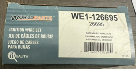 WE1-126695 World Parts Automotive Spark Plug Wire Set Worldparts 26695 - £13.62 GBP