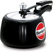 Hawkins CB30 Hard Anodised Pressure Cooker, 3-Liter, Contura Black - £40.47 GBP