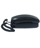 Trimline Telephone Corded Land Line Push Button - Black Radio Shack #903... - $17.57 CAD