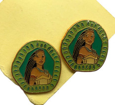 Pocahontas Earrings Cloisonne Disney Princess Aai Enamel Metal Jewelry S... - $18.55