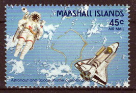 Marshall Islands C21 MNH Air Post Space Shuttle Astronaut ZAYIX 0424S0002M - £1.19 GBP