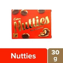 Cadbury Nutties Chocolate 30 grams pack Vegetarian (1.05 oz) Free Shipping - £4.71 GBP