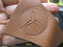 Mercedes Benz Stamp 43 mm diameter aprox, leather stamps, relief 3d - £11.99 GBP