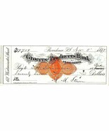 November 5, 1875 The Grocers &amp; Producers Bank of Providence, R.I. Check ... - $16.44 CAD