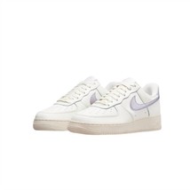 Nike women&#39;s air force 1 &#39;07 ess sneakers in SAIL/OXYGEN PURPLE - size 8.5W - $99.00