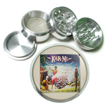 Vintage Magic Magician D3 Aluminum Herb Grinder 2.5&quot; 63mm 4 Piece - £13.19 GBP