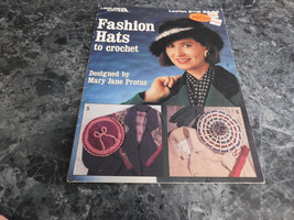 Fashion Hats to Crochet by Mary Jane Protus Leaflet 2112 - $2.99