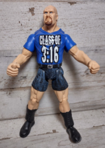 Vintage Jakks WWF WWE Titan Tron Live Stone Cold Steve Austin Class of 3:16 1999 - £4.19 GBP