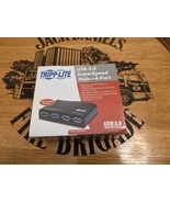 Tripp Lite U360004R 4 Ports USB 3.0 SuperSpeed Hub - Black New - €51,17 EUR