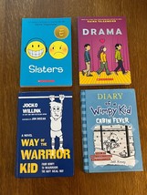 Lot Of Current Popular Kids Books Diary Of Wimpy Kid Drama Sisters Way Of The Wa - £11.01 GBP