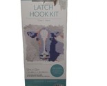 American Crafts Latch Hook Kit “Cow”, 12&quot; x 12&quot; , Damaged Box - $14.55