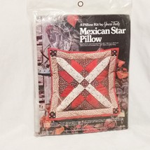 7Mexican Star Pillow Quilting Kit 1241 Yours Truly 1977 Finished size 18... - £19.46 GBP