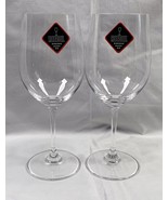 2 New Riedel Tyrol Crystal Stemmed Wine Etched Glasses 12 oz Made in Ger... - £33.62 GBP