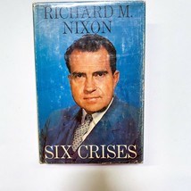 Vintage Antique Six Crises by Richard M. Nixon 1962 Book Red Hunter - £15.14 GBP