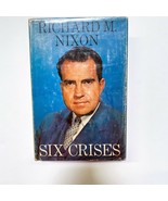 Vintage Antique Six Crises by Richard M. Nixon 1962 Book Red Hunter - £14.86 GBP