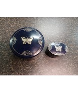 1920’s Lucretia Vanderbilt New York Butterfly Face Powder Tin Vanity Box... - $67.90 CAD