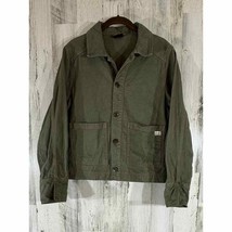 BDG Urban Outfitters Womens Denim Jacket Size Small Olive Green Field Ut... - £15.59 GBP