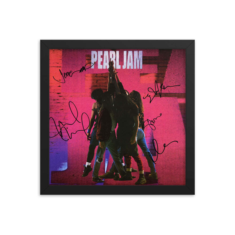 Primary image for Pearl Jam signed Ten album Reprint