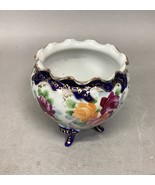 Antique 3-Footed Floral Nippon Bowl - 4x3.75” - $34.64