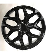 Chevy 20&quot; Gloss Black Snowflake Wheels Rims fit 2000-25 Silverado Tahoe ... - $18,077.32 MXN