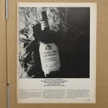 1966 Canada Dry Kentucky Straight Bourbon Whiskey Print Ad 10.5&quot; x 13.25&quot; - $7.20