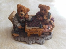 Boyds Bears Grenville w/Matthew &amp; Bailey..Sunday Afternoon Resin-Bearsto... - £31.03 GBP