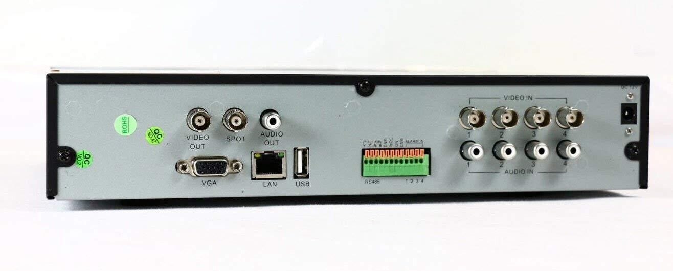 Q-SEE 4 CHANNEL H264 SECURITY DVR QT504 500GB CCTV VGA AUDIO DVR 960H - $199.99