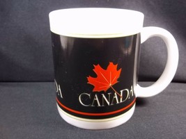 Canada souvenir coffee mug large maple leaf 10 oz - $9.02
