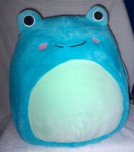 Squishmallows Fuzzamallows Ludwig the Frog 12&quot; Plush NWT - £22.54 GBP