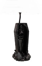 Scratch &amp; Dent The Gloaming Skeleton in a Coffin Table Lamp Base Gothic Decor - £39.56 GBP