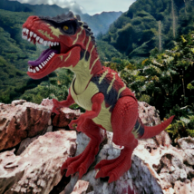 2008 Chap Mei Toys R Us 16&quot; Red Devil T-Rex Dinosaur Roar Sound &amp; Lighted Eyes - £14.11 GBP