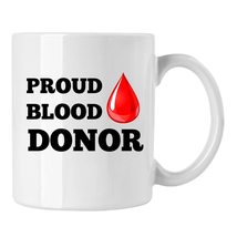 Blood Donation Cup, Proud Blood Donor Coffee Mug - £13.16 GBP