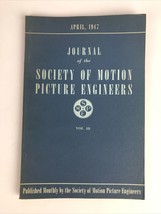 SMPE Journal Of The Society Of Motion Picture Engineers April 1947 VOL 4... - £10.29 GBP