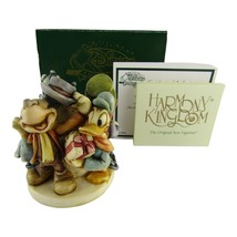 Disney Harmony Kingdom Mickey&#39;s Christmas Carol Figure Trinket Box LE 500 - $120.93