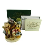 Disney Harmony Kingdom Mickey&#39;s Christmas Carol Figure Trinket Box LE 500 - £95.55 GBP