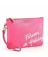 Victorias Secret FOREVER ON HOLIDAY Cosmetic Makeup Bag Clutch Wristlet ... - $14.84